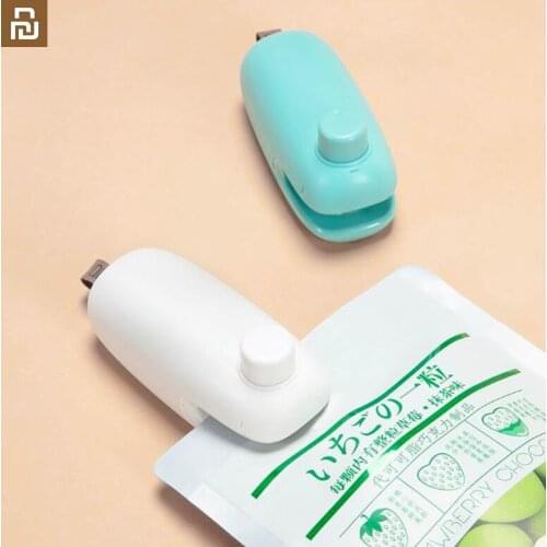 Portable Mini Bag Sealer Handheld Heat Sealer Bag Resealer Cutter for Plastic Bag Food Storage for Xiaomi 90fun