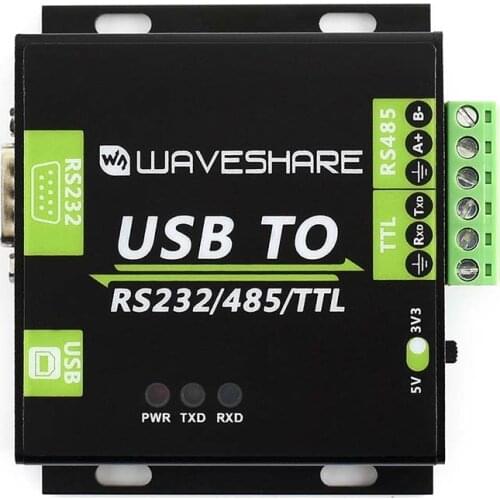 USB to RS232/485/TTL Interface Converter, Industrial Isolation