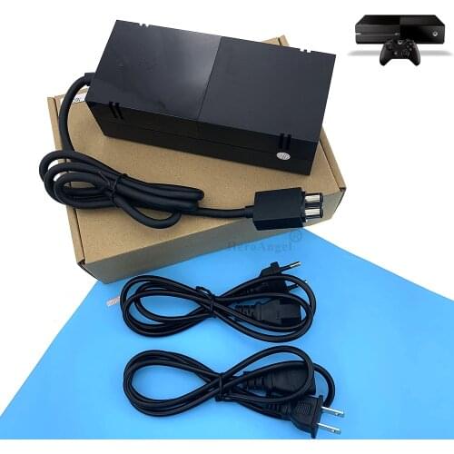 Dropshipping AC 100-240V Adapter Power Supply Charger EU US Plug Cable for Microsoft XBOX ONE Console Ideal Replacement Charger