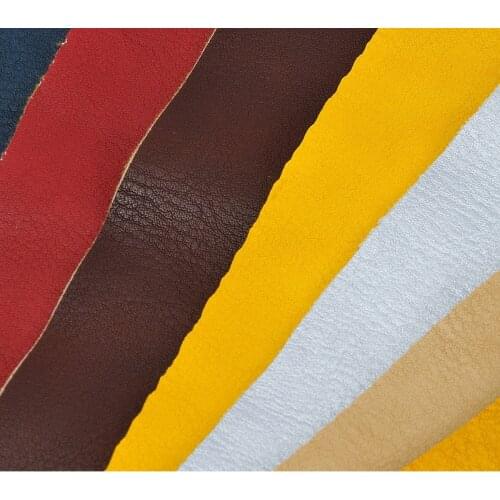 Synthetic PU leather 1.2mm high end embossed / lot of colors/ faux leather for handbag, sofa, furniture