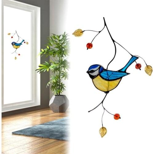 Funny Bird Wall Stickers Household Wall Decals Living Room Bedroom Wall Decor Tile Sticker Home Decoration