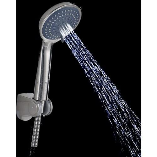 Bathtub faucets 400mm long nose spout 360 rotation shower faucet brushed nickel single handle mixer tap brass handheld shower F