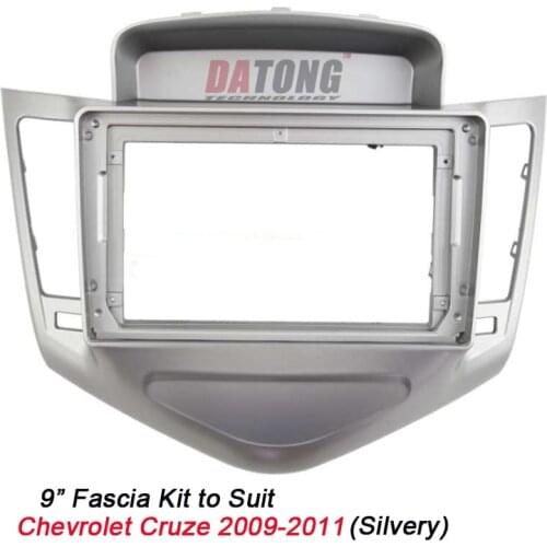 9" inch Universal Android Navigation Fascia Frame for Chevrolet Cruze 2009-2011 Silvery Colour