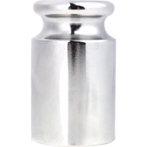 Weight 1000g Chrome Plating Calibration Gram Scale Weight for Digital Scale Balance Silvery White