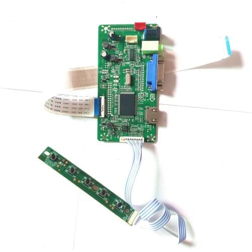 For NT156WHM-N12/N21/N22/N32/N34 EDP 30PIN WLED notebook PC LCD panel 1366*768 HDMI-Compatible VGA controller board