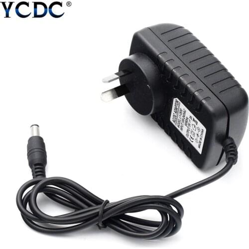 1Piece DC 5V 3A Output Power Supply Adapter AC 100V-240V Input Converter Adapter Charger DC 5.5mm X 2.1mm AU UK EU US Plug