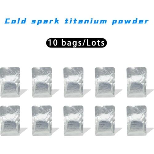 10Bags/lots Firework Machine Powder TI Powder 200g/bag Outdoor Cold Spark Sparkler Metal Titanium For Cold Flame Stage Effect