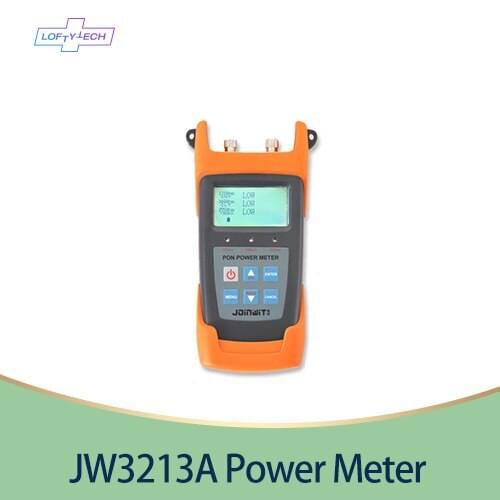 Free FedEx JW3213A New 1300/1310/1490/1550/1625 PON OPM VFL Optical Fiber Power Meter With Wavelength Digital Optical Fiber Test