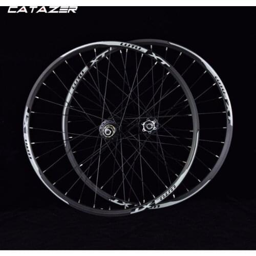 24/26/27.5/29inch Aluminum Alloy Wheels MTB Mountain Bike Sealed Bearing Disc Brake Wheelset Double Rim Wheel Set 32H