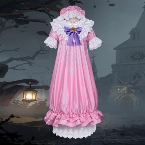 Game Identity V Cosplay Costumes The Minds Eye Helena Adams Cosplay Costume eversleeping girl New Skin Dresses Pink Clothes