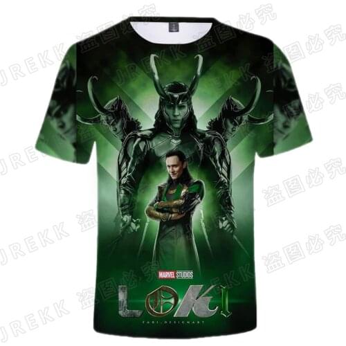 2021 New Loki Laufeyson 3D Printed T Shirt Men Women Children Shirt Casual Short Sleeve Tops tshirt Summer Cool Tee Clothing