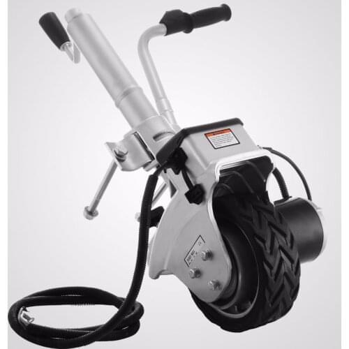 Equipped with an anti-slip wheel MOTORISED TRAILER JOCKEY WHEEL 350W 12V MOVER ELECTRIC POWER W/ LOCK AND KEY DOLLY
