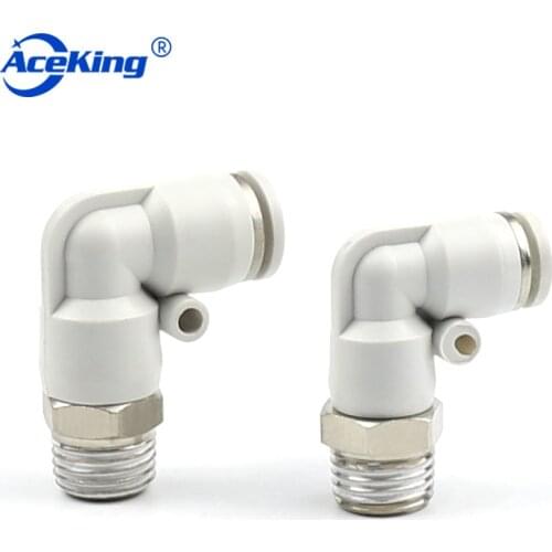PL Quick coupling elbow pl8-02 / 4-m5 / 6-01 / 10-03 / 12-04 / 01A