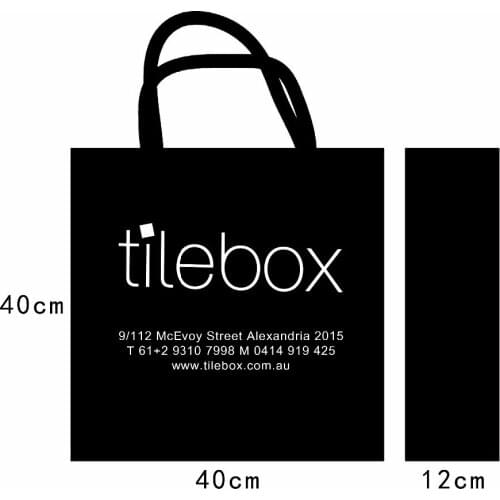 Custom Print Non-Woven bags, 200pcs 40X40X12CM, with Print One Color Logo