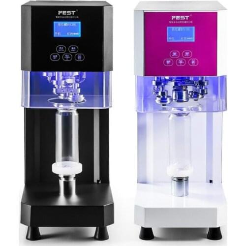 Commercial 55mm Can Sealing Machine Fully Automatic Milk Tea Shop Plastic Can Beverage Sealer Machine