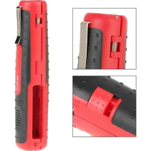 Coaxial Cable Wire Pen Cutter Stripper Hand Pliers Tool For Cable Stripping