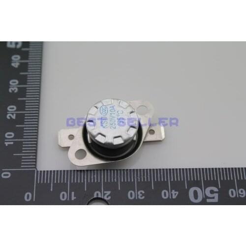 2pcs Temperature Switch 55C Thermostat KSD 301 250V/10A NC normal closed