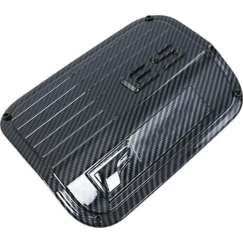 Carbon Fiber Fuel Gas Tank Filler Cap Cup Protector Cover Trim Fit For Lexus ES350 ES300h 2019 2020 2021