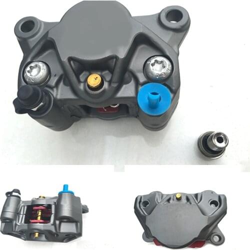 High Quality Forging Gray Motorcycle Scooters Brake Calipers With 2*34mm Piston For Yamaha Honda Kawasaki Suzuki Ducati