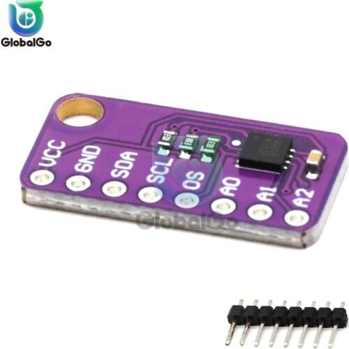 High Precision MAX30205MTA Human Body Temperature Detect Sensor Module 37 -39℃ for Arduino 3.3V