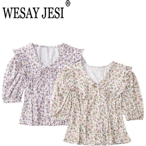 Женские короткие рубашки Wesay Jesi China At AliExpress