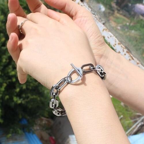 Free shipping Sterling Silver Chain Hollow chain 20cm Bracelets for Women girls Party Elegant Accessory