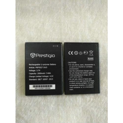 1pcs 100% High Quality 2000mAh battery for Prestigio Wize NK3 PSP3527 DUO +Tracking Code