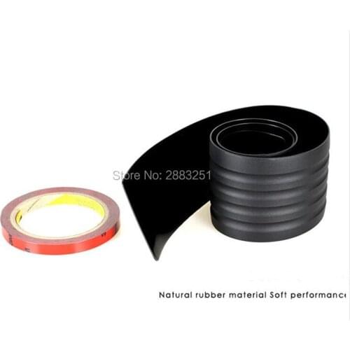 1PC Car Styling Door Sill Guard Rear Bumper Protector Strip for Skoda octavia fabia yeti rapia superb octavia a7 a5 accessories