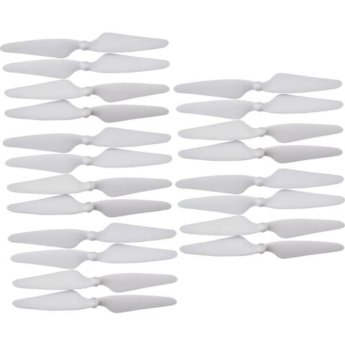 20PCS for Hubsan H501s H501A H501C H501M H501S W H501S pro MJX B3 BUGS 3 B3H BUGS 3H F17 F100 Quadcopter Propeller White