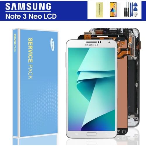 5.5" Original For Samsung Galaxy N7505 For Samsung Galaxy Note 3 Note3 Neo Mini Lite Display Touch Screen Digitizer Assembley