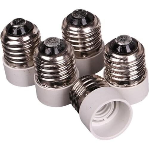 5 Pack E27 to E14 Lamp Light Socket Converter Convertor Bulb Extend Base CFL small Screw Adaptor