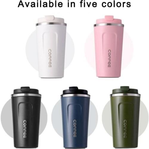 510ml Thermos Flask Coffee Mug Dobble Thickened Big Car Thermos Mug Travel Thermo Cup Thermosmug For Gifts Vacuum Flask