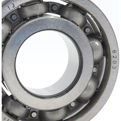 6203 Bearing 17*40*12 mm ABEC-5 2Pcs Motorcycle Engine Intermediate shaft Bearings For Column Izh Jupiter 5 IJ Planeta Sport 350