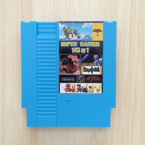 Battery Saved 143 In 1 BEST VIDEO GAMES OF ALL TIME! Contra/Earthbound/Megaman 123456/Turtles 1234 72 Pins 8 Bit Game Card