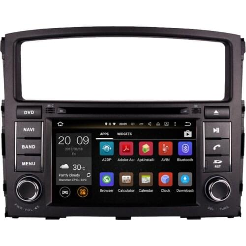 Octa Core 4G+64G Android 10.0 Car Radio Stereo For Mitsubishi Pajero V97 2006-2015/Montero Car GPS Navigation Multimedia Player