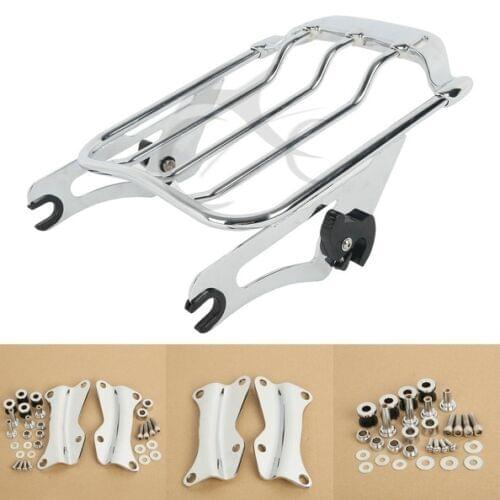 Motorcycle Two Up Luggage Rack Docking Kit For Harley Touring Street Glide FLHR Road King Road Glide FLTRXS 2014-2020