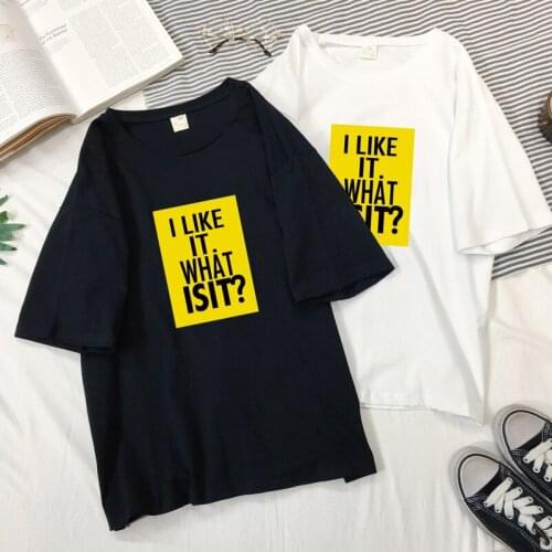2021 Rectangle Yellow Bottom Letter Loose T-shirt Summer Short Sleeve Womens Couple Wear Woman Tshirts