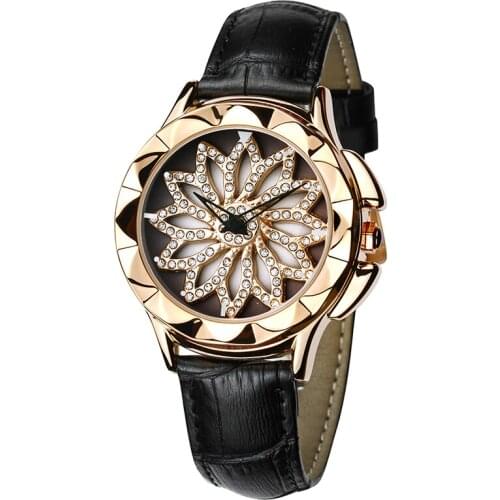 GOLDENHOUR Ladies Gold Watch
