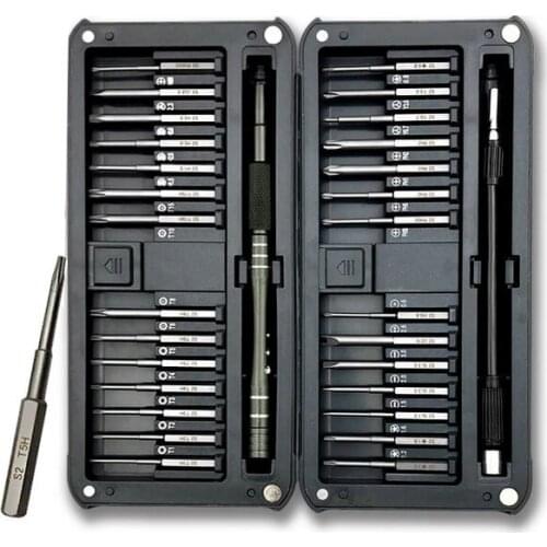 Screwdriver Set 30 In 1 Precision Magnetic Bits Screw Driver Bit Torx Hex Phillips Mobile Phone Repair Kit Hand Tools