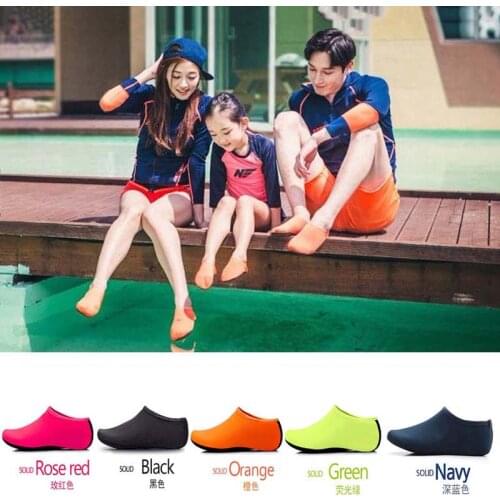 Summer Men Women Swimming Shoes For Water Aqua Shoes Flippers For Swimming Shoes Neoprene Socks Non-slip Aqua Beach Shoes