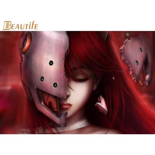 Custom Poster Silk Fabric New Arrive Elfen Lied Poster Customized Poster for your Room Silk Poster
