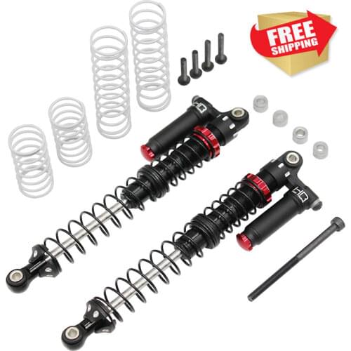 RC Parts 1/10 trax axial HR full metal negative pressure double spring shock absorber 110MM 1 Pair option upgrade