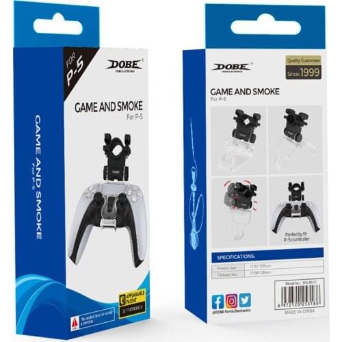 For PS5 Controller Handgrip-Stand Clip-Holder Smart Mobile Phone Stand Clamp Mount Bracket Gamepad Controller Stand Holder