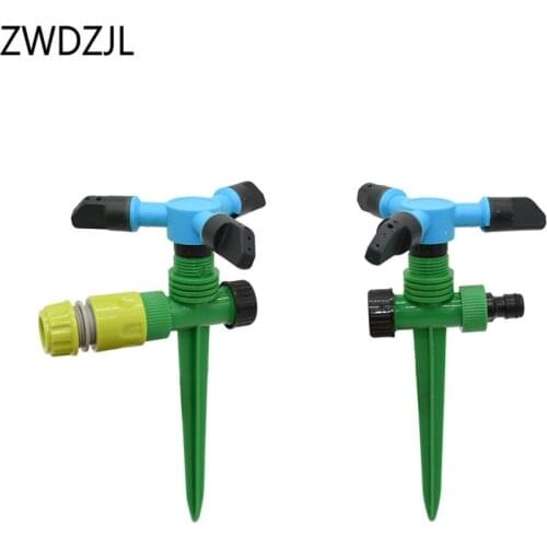 Garden Rotate Sprinkler Nozzle adjustable water nozzle Watering Head Lawn Water Sprinkler watering & irrigation 8set