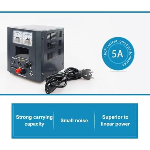 Sunshine P-1505TD 5A DC Regulated Power Supply Mobile Phone Repair Intelligent Power Source