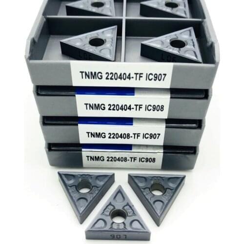 TNMG220404 TNMG220408 TF IC907 IC908 External turning tool Carbide inserts CNC lathe TNMG 220408 Cutting tools Turning Inserts