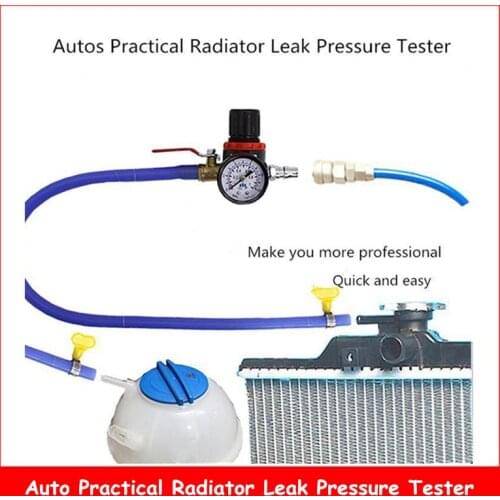 Universal Car Cooling Radiator Pressure Tester Water Tank Detector Checker Tool checker suitable for most cars