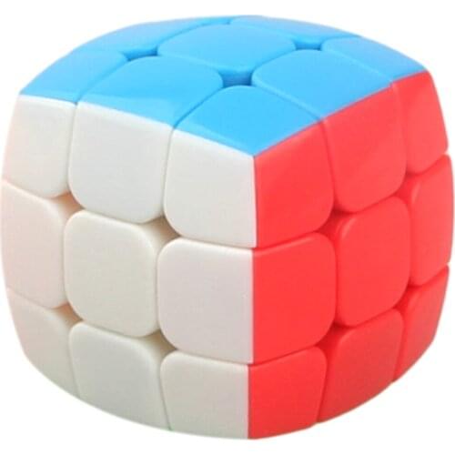 YJ yongjun 3x3x3 Mini Bread Cube 35mm 45mm Pillowed Magic Cube Stickerless Speed Puzzle Colorful Toys for Children Boy Adult
