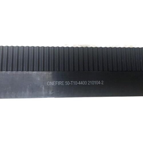 2pcs Belt PU T10-4400-50mm Closed loop band black closed loop PU Drive Belt width 50mm printer closed loop 3D printer CNC