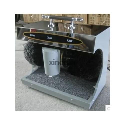 220V / 50Hz Shoe family shoe polishing machine shoe brush life electric induction Automatic Shoe Shine Machine 45W